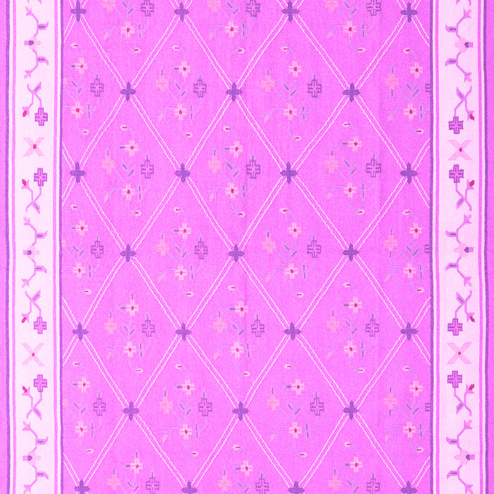 Machine Washable Abstract Pink Contemporary Rug, wshcon2436pnk