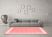 Contemporary Red Washable Rugs