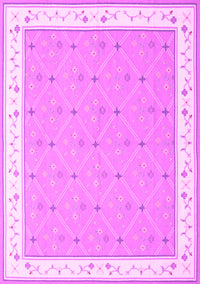 Abstract Pink Contemporary Rug, con2436pnk