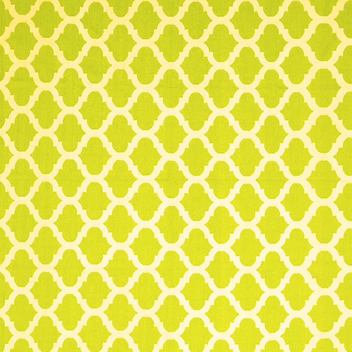 Square Trellis Yellow Modern Rug, con2437yw