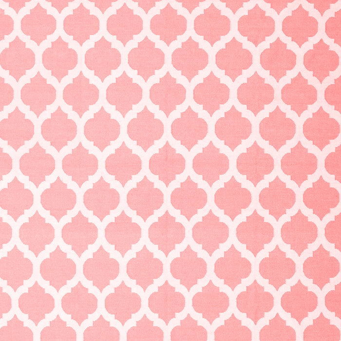 Machine Washable Trellis Red Modern Rug, wshcon2437red