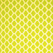 Square Machine Washable Trellis Yellow Modern Rug, wshcon2437yw