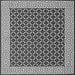 Serging Thickness of Abstract Gray Contemporary Rug, con2438gry