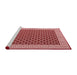 Contemporary Red Washable Rugs