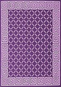 Abstract Pink Contemporary Rug, con2438pnk