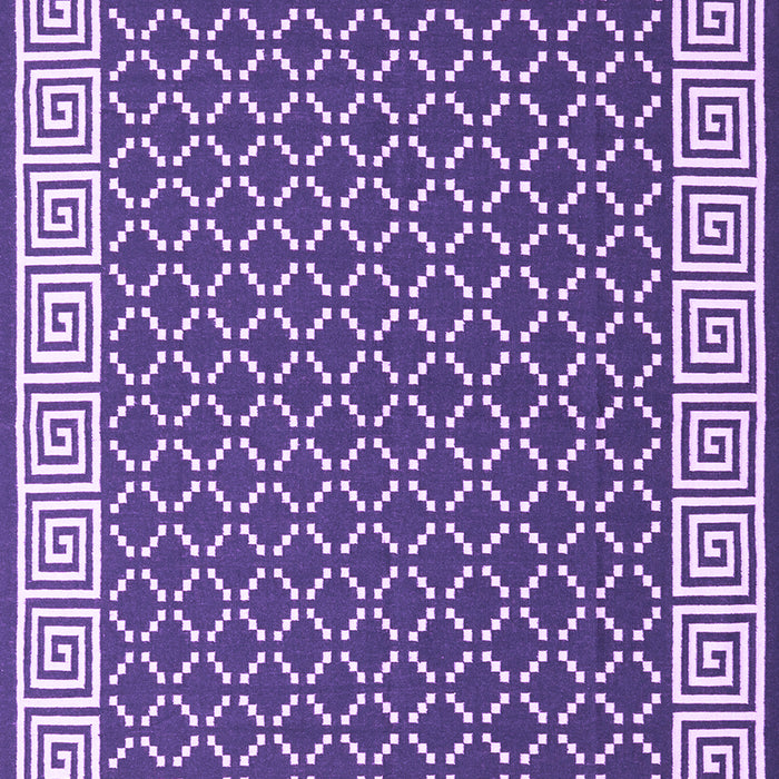 Machine Washable Abstract Purple Contemporary Area Rugs, wshcon2438pur