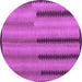 Round Machine Washable Southwestern Purple Country Area Rugs, wshcon2439pur