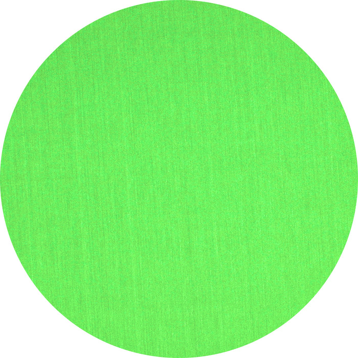 Machine Washable Solid Green Modern Area Rugs, wshcon243grn
