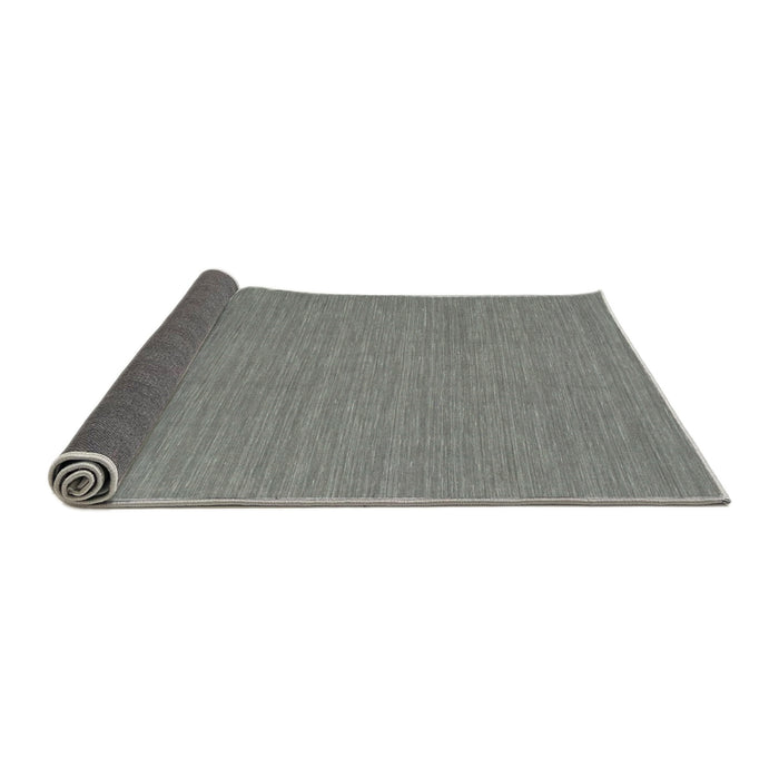 Thickness of Contemporary Gunmetal Gray Modern Rug, con244