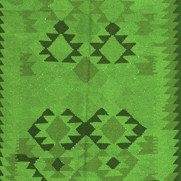Southwestern Green Country Rug, con2440grn