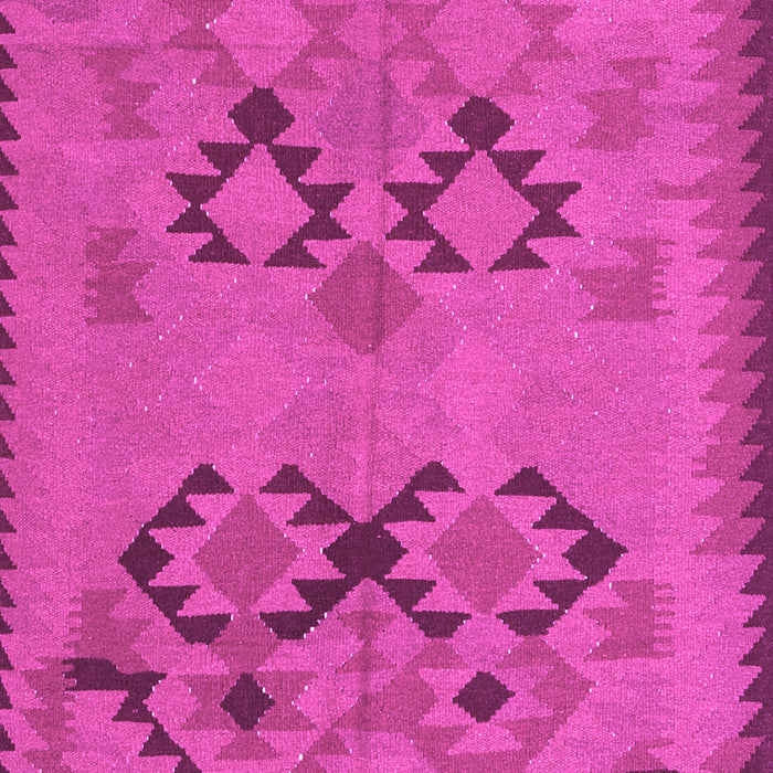 Machine Washable Southwestern Pink Country Rug, wshcon2440pnk