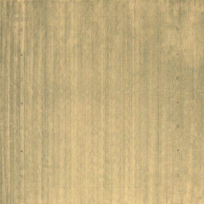 Square Abstract Brown Contemporary Rug, con2441brn