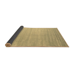 Sideview of Abstract Brown Contemporary Rug, con2441brn