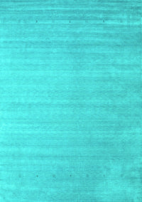 Abstract Turquoise Contemporary Rug, con2441turq