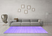 Machine Washable Abstract Purple Contemporary Area Rugs in a Living Room, wshcon2441pur