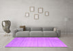 Machine Washable Abstract Pink Contemporary Rug in a Living Room, wshcon2441pnk