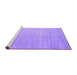 Sideview of Machine Washable Abstract Purple Contemporary Area Rugs, wshcon2441pur