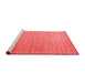 Contemporary Red Washable Rugs