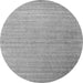 Square Abstract Gray Contemporary Rug, con2442gry