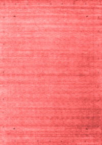 Abstract Red Contemporary Rug, con2442red