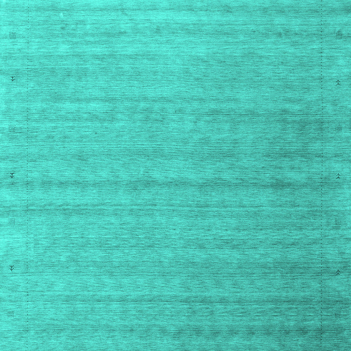 Machine Washable Abstract Turquoise Contemporary Area Rugs, wshcon2442turq