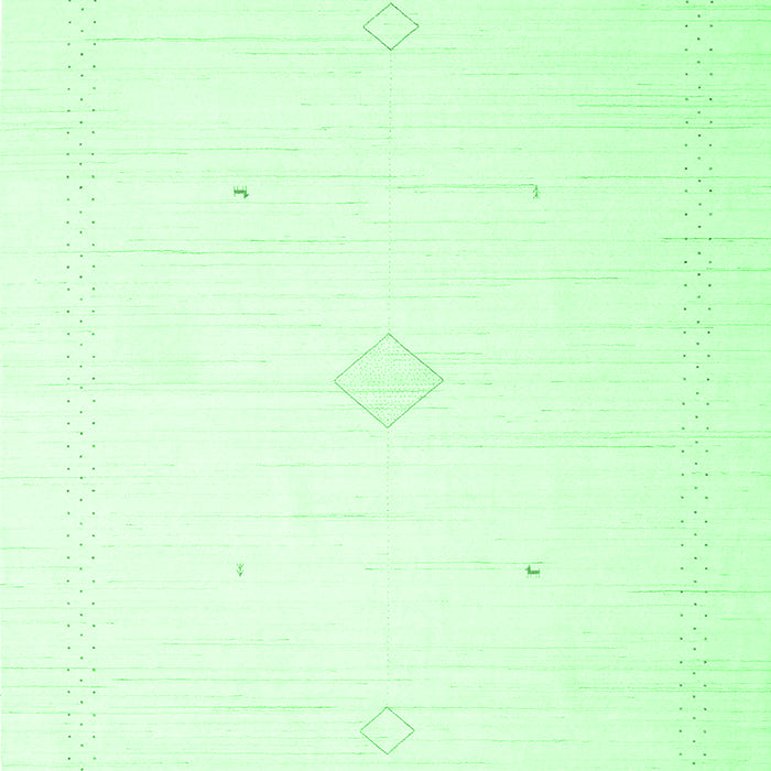 Machine Washable Solid Emerald Green Modern Area Rugs, wshcon2443emgrn