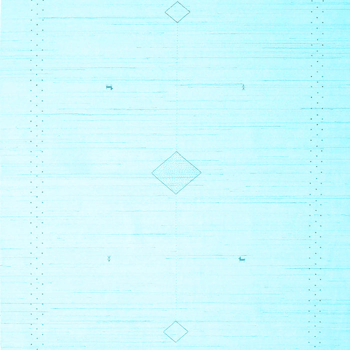 Solid Light Blue Modern Rug, con2443lblu