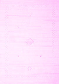 Solid Pink Modern Rug, con2443pnk