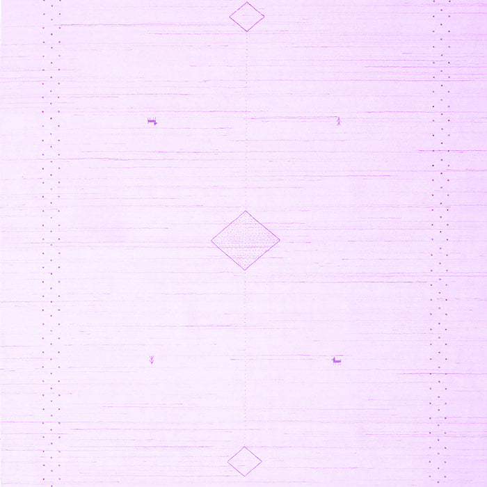 Machine Washable Solid Purple Modern Area Rugs, wshcon2443pur