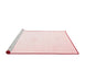 Modern Red Washable Rugs