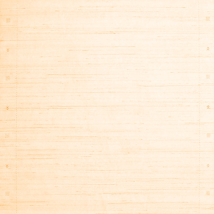 Solid Orange Modern Rug, con2445org