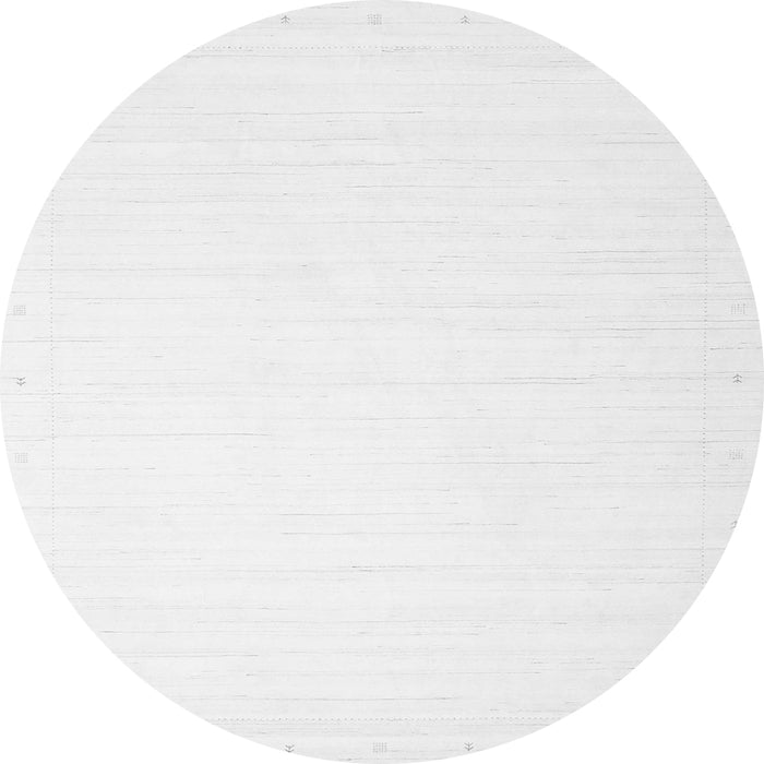 Square Solid Gray Modern Rug, con2445gry