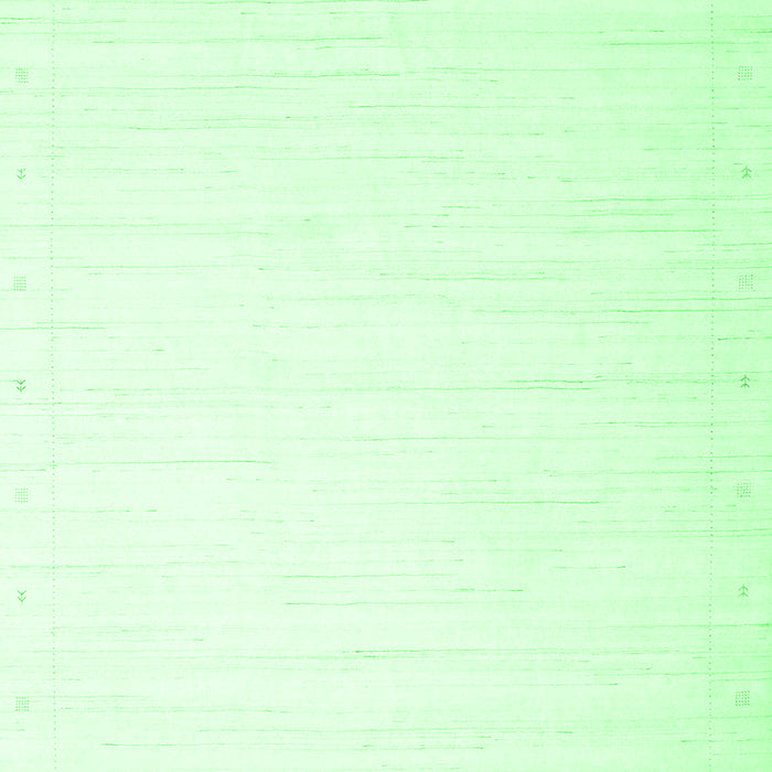 Machine Washable Solid Emerald Green Modern Area Rugs, wshcon2445emgrn