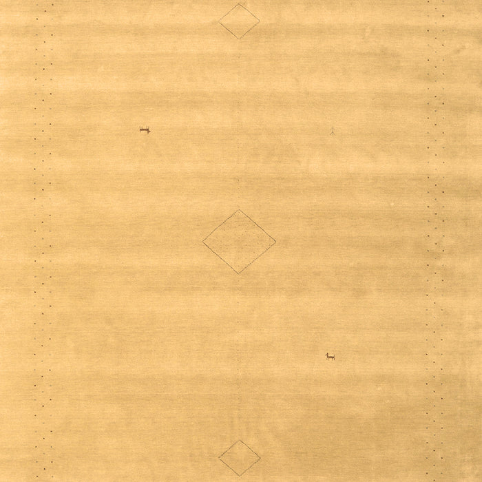 Solid Brown Modern Rug, con2446brn