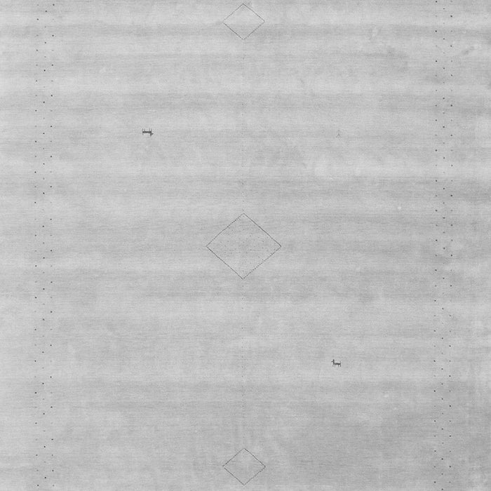 Solid Gray Modern Rug, con2446gry