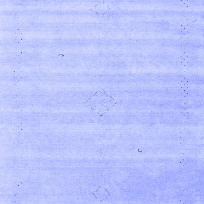 Machine Washable Solid Blue Modern Rug, wshcon2446blu