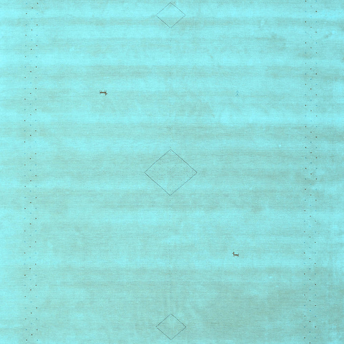 Machine Washable Solid Light Blue Modern Rug, wshcon2446lblu