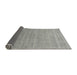 Thickness of Contemporary Dark Gray Modern Rug, con2447