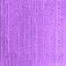 Square Abstract Purple Contemporary Rug, con2447pur