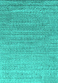 Abstract Turquoise Contemporary Rug, con2447turq