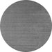 Square Abstract Gray Contemporary Rug, con2448gry