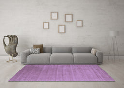 Machine Washable Abstract Blue Contemporary Rug in a Living Room, wshcon2448blu