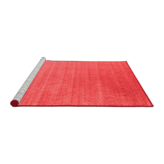Contemporary Red Washable Rugs