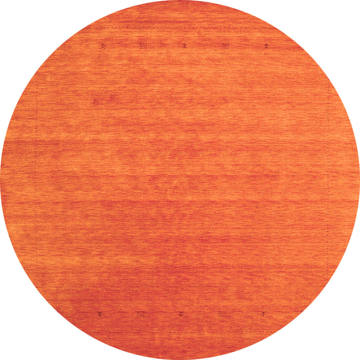 Machine Washable Abstract Orange Contemporary Area Rugs, wshcon2448org