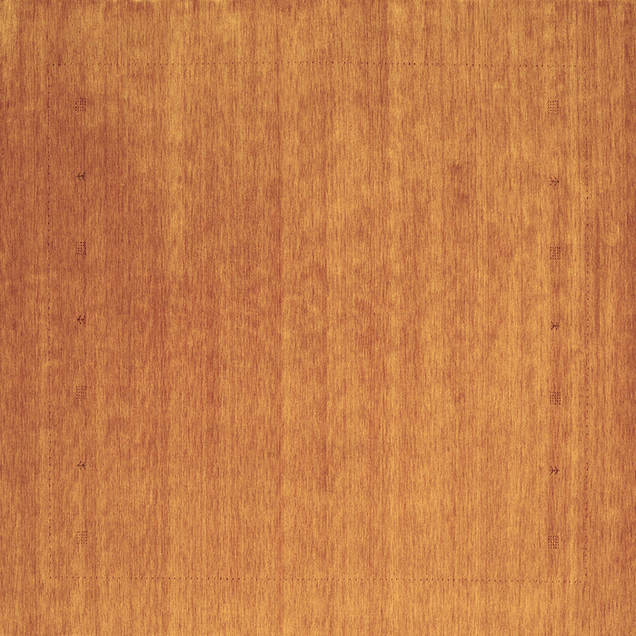 Square Machine Washable Abstract Brown Contemporary Rug, wshcon2448brn