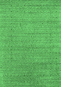 Abstract Emerald Green Contemporary Rug, con2449emgrn