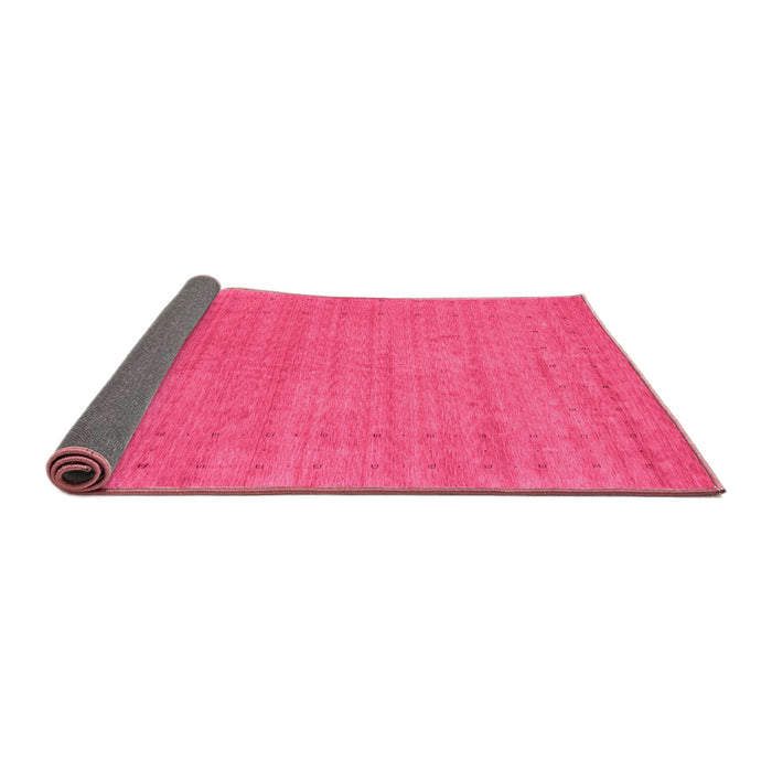 Sideview of Abstract Pink Contemporary Rug, con2449pnk