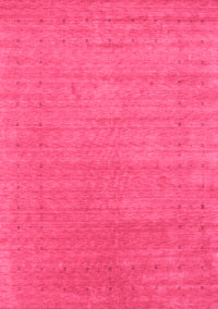 Abstract Pink Contemporary Rug, con2449pnk