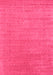 Abstract Pink Contemporary Rug, con2449pnk