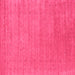 Square Abstract Pink Contemporary Rug, con2449pnk